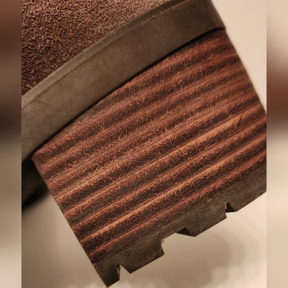 Lucky Brand Dareek leather combat boots in Falcon gray size 9 - Picture 11 of 14